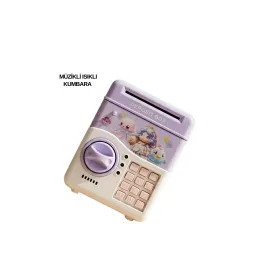 Sam51 Müzikli Işikli Kumbara Mor