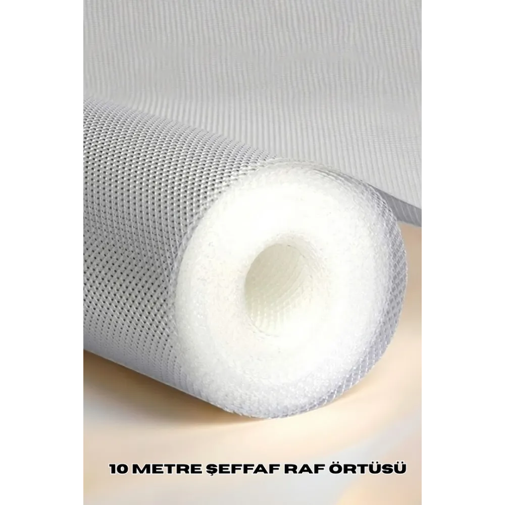 10 Metre Toz Korumalı Kaydırmaz Şeffaf Çekmece Organizeri