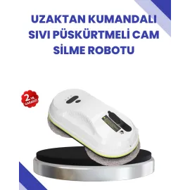 Uzaktan Kumandalı Akıllı Cam ve Pencere Temizleme Robotu