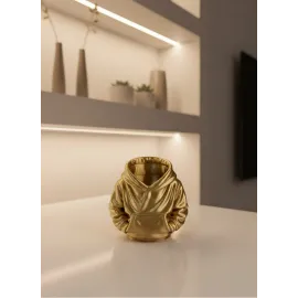 Dekoratif Gold Hoodie Kalemlik 10X10 Cm