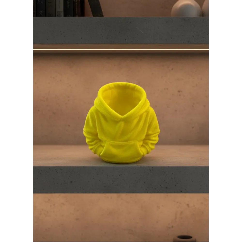 Hoodie Kalemlik Sari