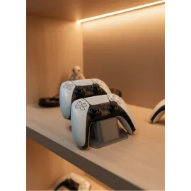 İkili Gamepad Tutucu Antrasit 7x18 cm Oyun Aksesuarı