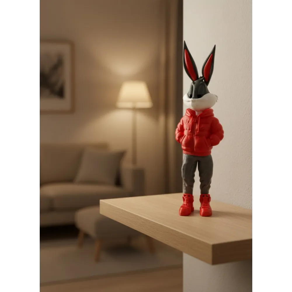 Bugs Bunny Dekoratif Figür