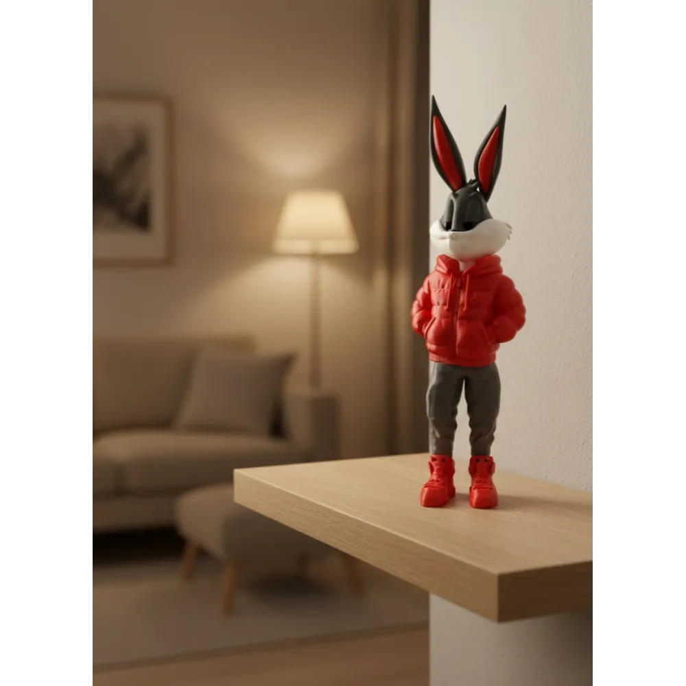 Bugs Bunny Dekoratif Figür