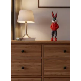 Bugs Bunny Dekoratif Figür 10×34 Cm Modern Tasarım
