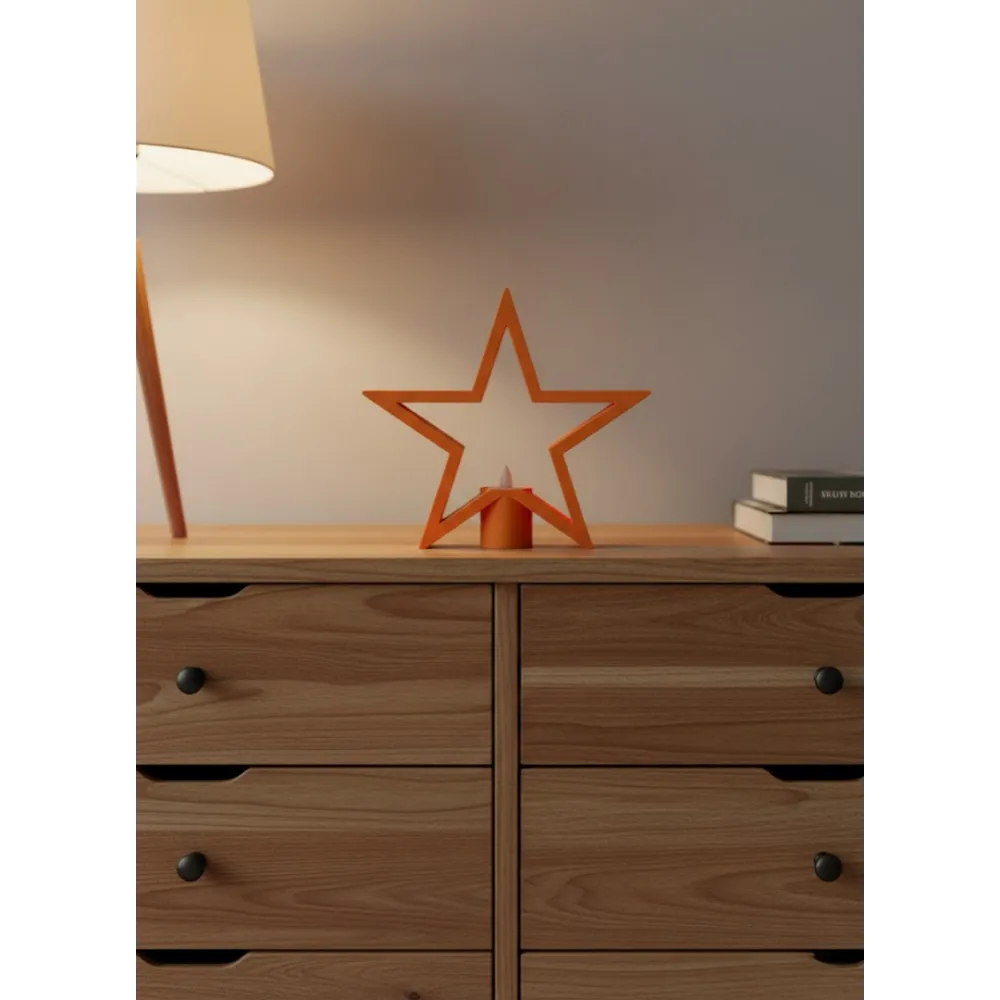 Yildiz Mumluk Turuncu