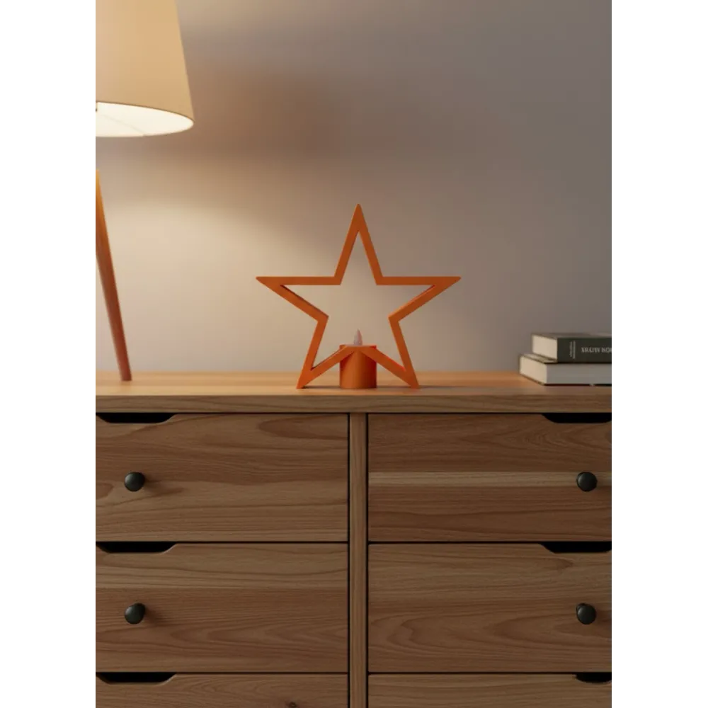 YILDIZ MUMLUK TURUNCU