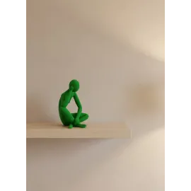 Dekoratif İnsan Figürü Yeşil