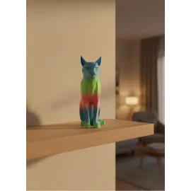 AÇIK RAİNBOW KEDİ