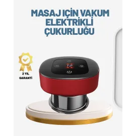 Akıllı Vakumlu Kupa Masaj Cihazı Ağrı Giderici Ve Rahatlatıcı Terapi