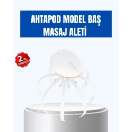 Kablosuz Kafa Ve Boyun Masaj Aleti Akıllı Kapanmalı Derin Rahatlama