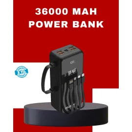 Kablosuz Şarj Özellikli Güç Bankası Gün Boyu Kesintisiz Enerji