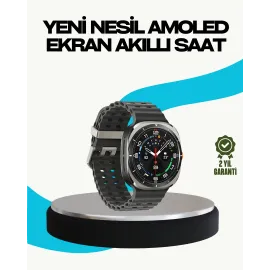 Kablosuz Şarjlı Akıllı Saat Tüm Telefonlarla Uyumlu Çok Fonksiyonlu