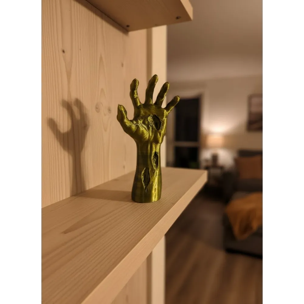 Dekoratif El Heykeli 22×7 Cm Fantastik Koleksiyonluk Masaüstü Figür