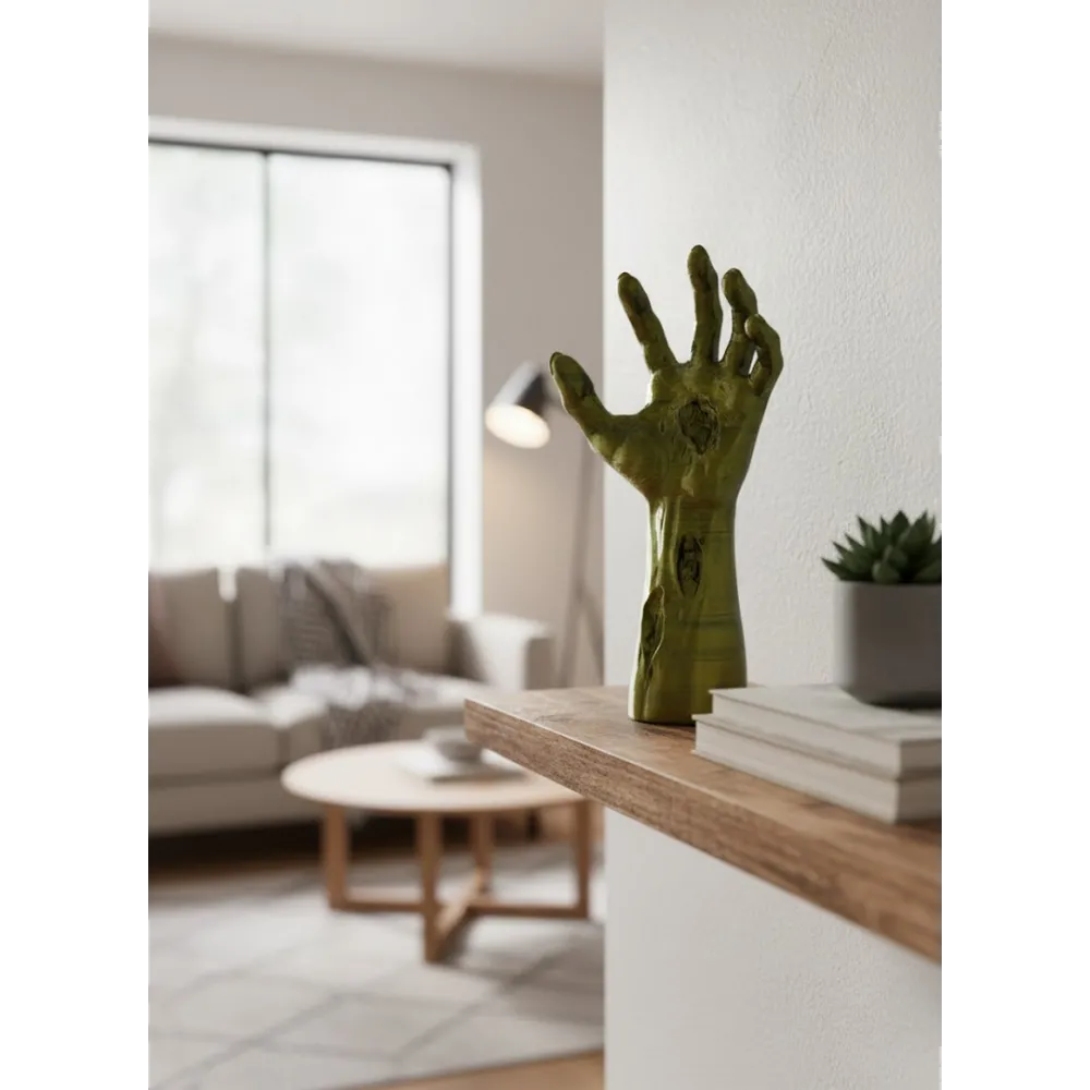 El Formu Masaüstü Dekor Obje