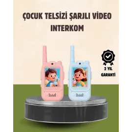Görüntülü Walkie Talkie Çocuklar İçin Video İnterkomlu Oyuncak