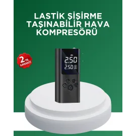 Dijital Lastik Pompası Çok Amaçlı Taşınabilir Kompresör