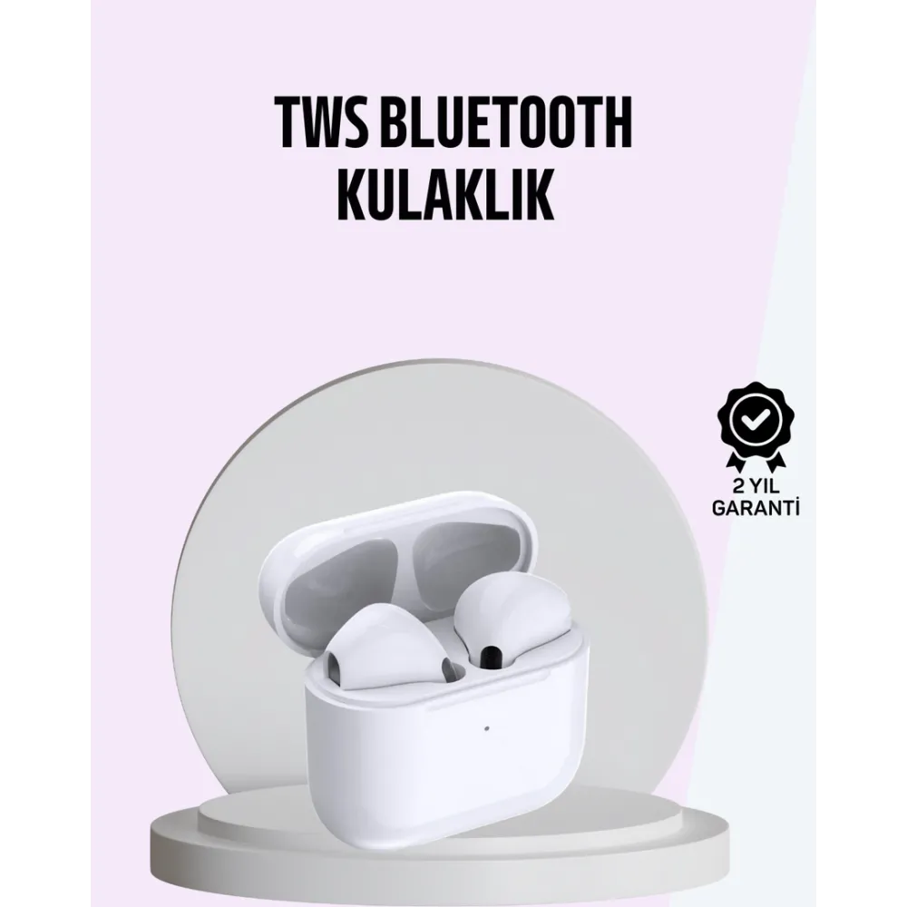 Iphone 11 12 13 14 15 Pro Max Uyumlu Tws Kulaklık Gürültü Önleyici Stereo Ses