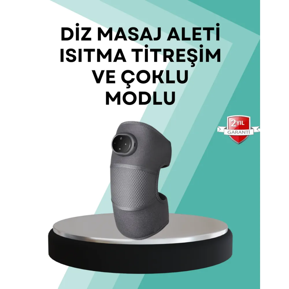 Ev Tipi Isı Ve Titreşim Destekli Diz Masaj Aleti