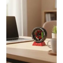 Ofis Masası İçin Jant Temalı Dekoratif Masa Üstü Aksesuar