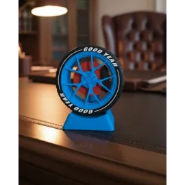 Jant Tasarımlı Ofis Dekoru Masa Üstü Dekoratif Aksesuar