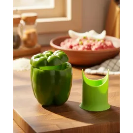 Dolmalık Biber Ve Kabak İçin Çekirdek Temizleyici Mutfak Aparatı