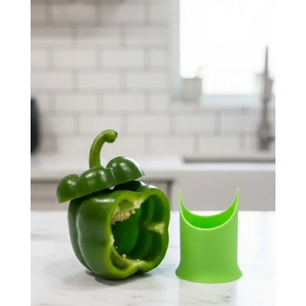 Silikon Biber Çekirdeği Çıkarıcı Kabak Oymaya Uygun Aparat