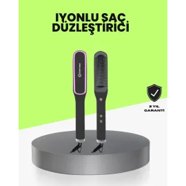 Ayarlanabilir Isılı Saç Düzleştirici Tarak İyon Teknolojili