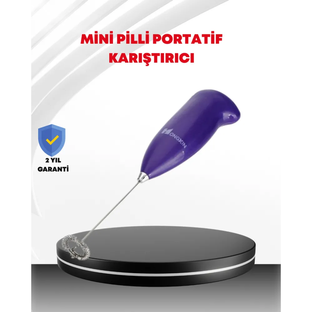 El Tipi Pratik Mikser – Kahve, Süt, Bebek Maması Ve Yumurta Çırpıcı