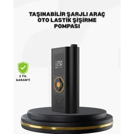 Taşınabilir Dijital Lastik Şişirme Cihazı Güvenli Ve Pratik Kullanım