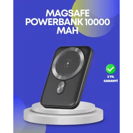 22.5W Hızlı Şarj Destekli Manyetik Powerbank Kompakt Tasarım