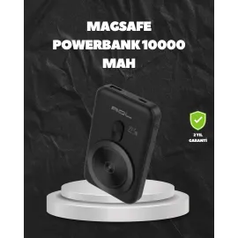 Magsafe Uyumlu Kablosuz Powerbank Taşınabilir Hızlı Şarj