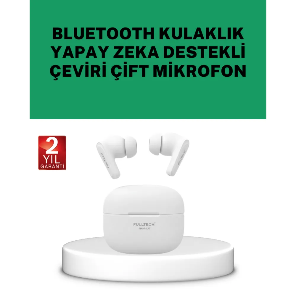 Gerçek Zamanlı Çeviri Özellikli Kablosuz Kulaklık Profesyonel Kullanım