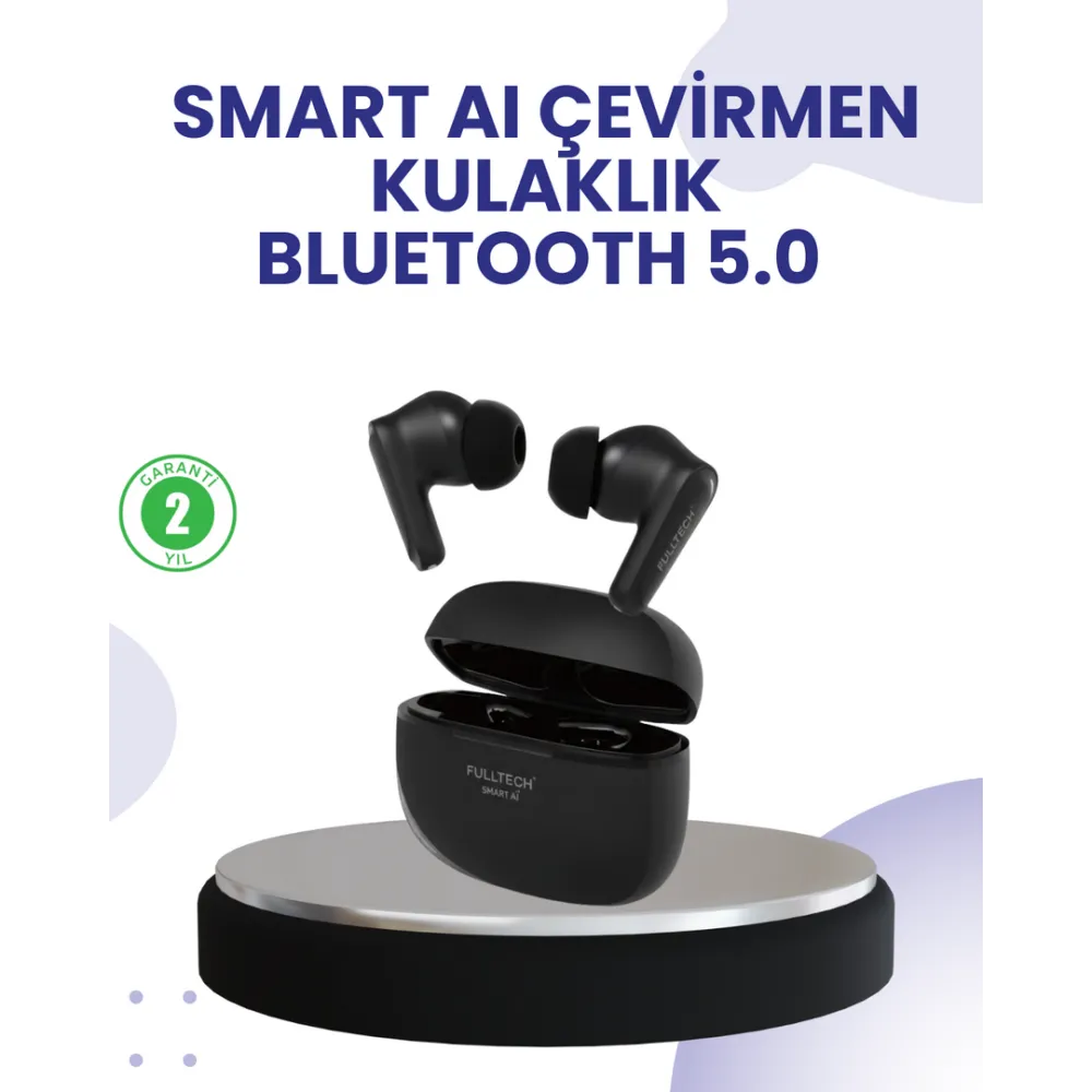 Çift Mikrofonlu Kablosuz Kulaklık Anc Enc Ve Oyun Modlu