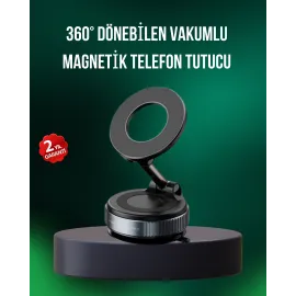 Alüminyum Gövdeli Manyetik Araç İçi Telefon Tutucu