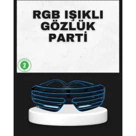 Parti Ve Organizasyonlara Özel Led Işıklı Gözlük