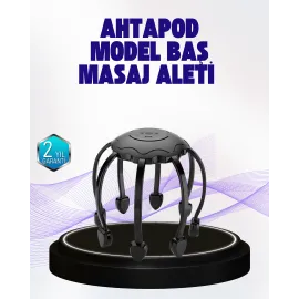 Uyku Destekleyici Saç Derisi Masaj Aleti Sessiz Ve Usb Şarjlı