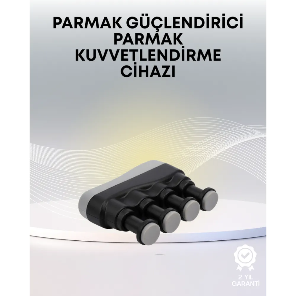 Ergonomik Parmak Egzersiz Aleti El Ve Bilek Güçlendirici