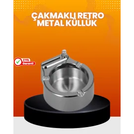 Küllük Ve Çakmak Birleşik Set Paslanmaz Çelik Gövde