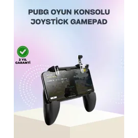 Mobil Oyunlar İçin Joystickli Ergonomik Gamepad Kontrol Cihazı