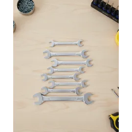 Ev Ve Atölye Kullanımına Uygun 8Li Kombine Anahtar Seti