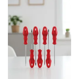 Çeşitli Vidalama İşleri İçin 7Li Tornavida Takımı