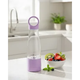 Usb Şarjlı Taşınabilir Smoothie Blender 400 Ml