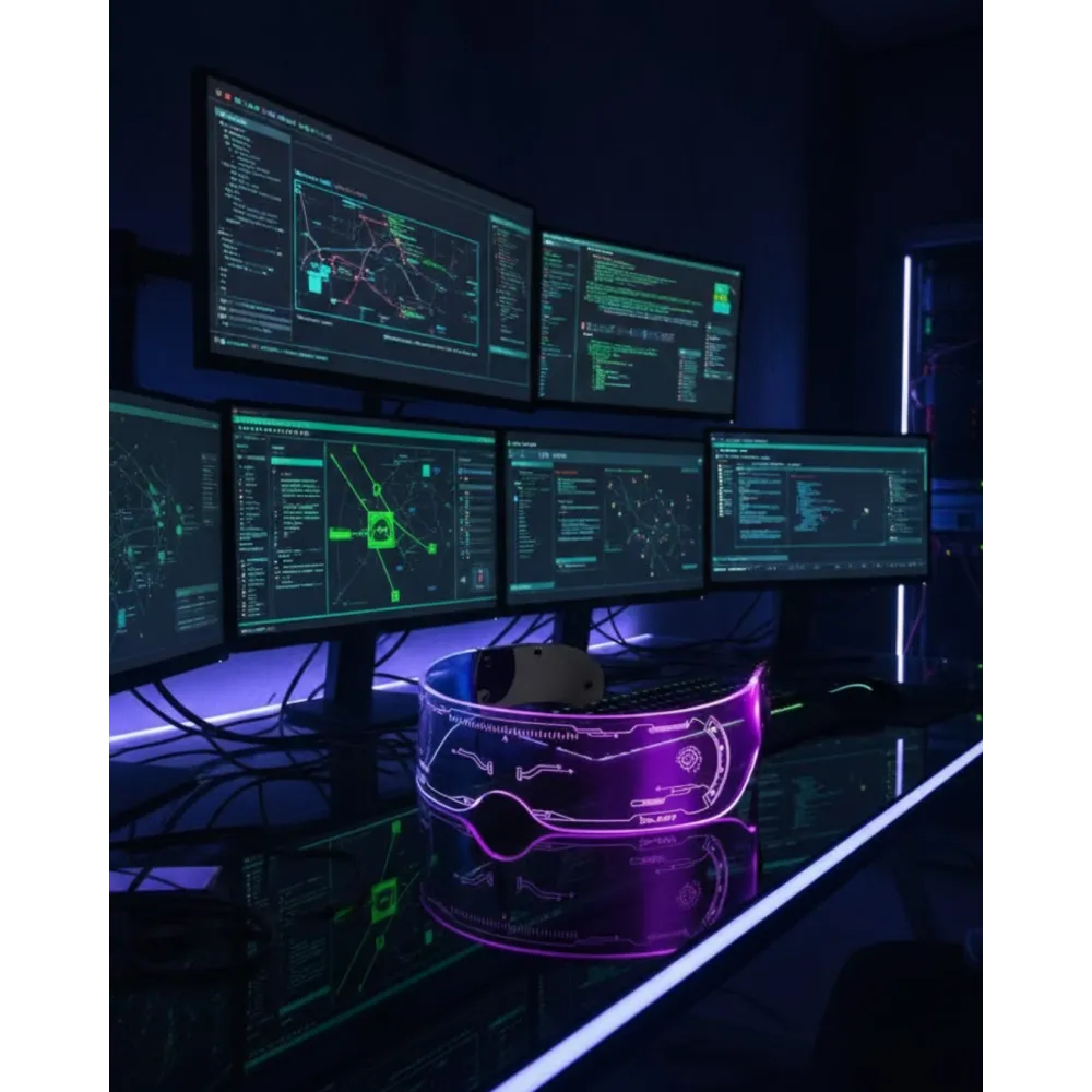 Çok Renkli Led Parti Gözlüğü Ergonomik Ve Hafif Tasarım