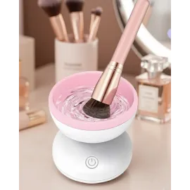 Otomatik Makyaj Fırçası Temizleyici Usb Destekli Taşınabilir Cihaz