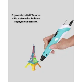 Çocuklar İçin Güvenli 3D Yazıcı Kalem