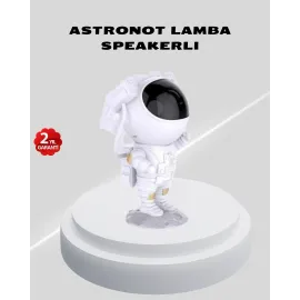Astronot Yıldız Projeksiyon Lambası 8 Efektli Uzaktan Kumandalı Gece Işığı