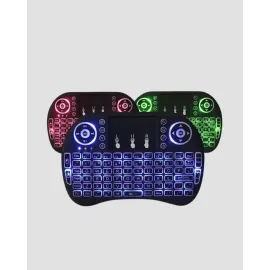 LED Işıklı Q Klavye – Touchpad, Numerik Tuş Takımı ve Multimedya Kısayolları