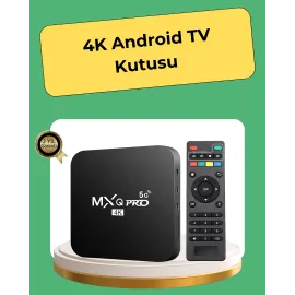4K Ultra Hd Tv Box – 2Gb Ram, 16Gb Hafıza, Android Akıllı Medya Oynatıcı