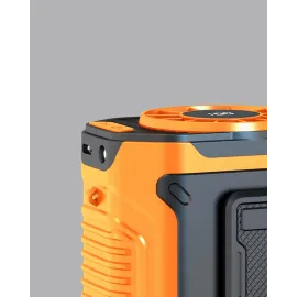 Dijital Ekranlı Turbo Mini Fan – 3 Kademeli Hız, Sessiz Çalışma Ve Type-C Şarj